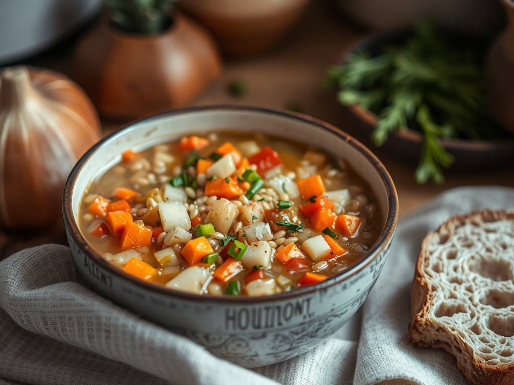 How to Make Barley Soup: Barley & Veg, Slow-Cook Until Tender How to Make Barley Soup: Barley & Veg, Slow-Cook Until Tender