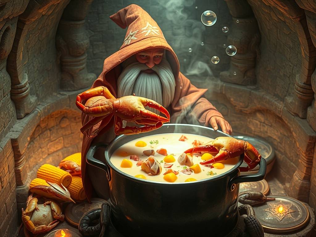 How to Make Crab Soup: Lump Crab, Corn & Cream, Seafood Flavor How to Make Crab Soup: Lump Crab, Corn & Cream, Seafood Flavor