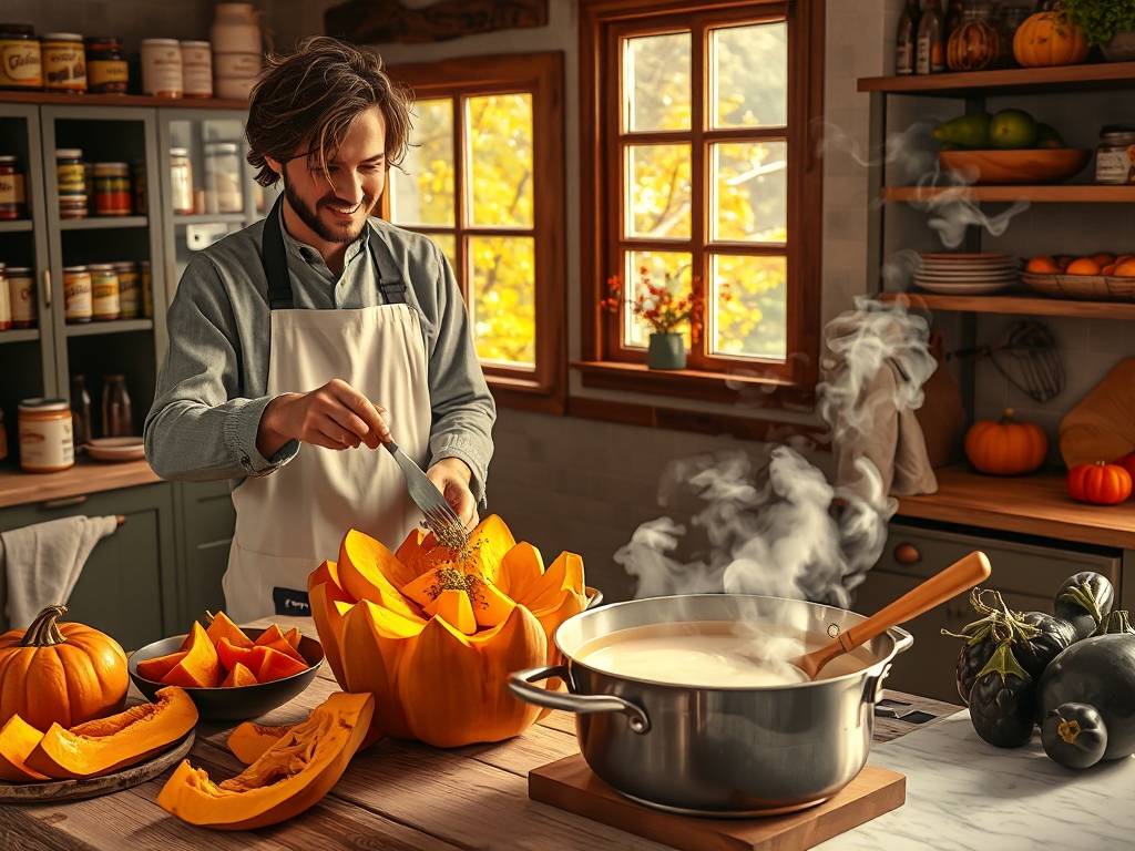 How to Make Pumpkin Soup: Roast Pumpkin, Blend with Coconut Milk How to Make Pumpkin Soup: Roast Pumpkin, Blend with Coconut Milk