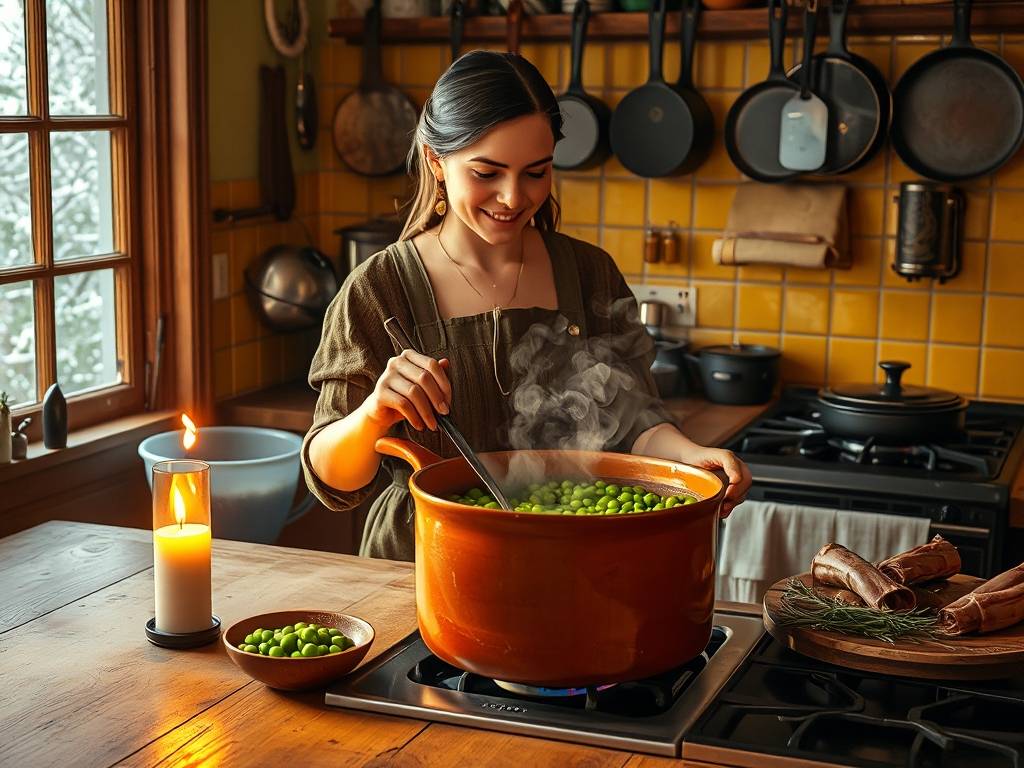 How to Make Split Pea Soup: Simmer Peas & Ham, Thick & Hearty How to Make Split Pea Soup: Simmer Peas & Ham, Thick & Hearty