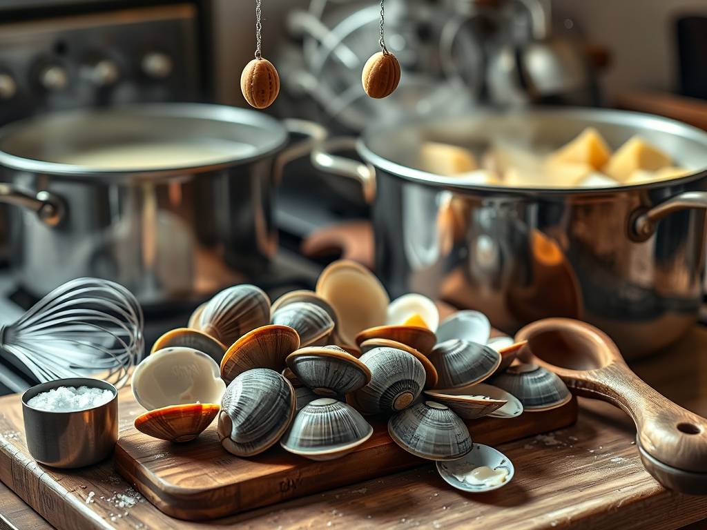 How to Make Clam Chowder: Creamy, Potato & Clams, New England Style