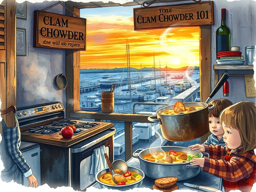 How to Make Clam Chowder: Creamy, Potato & Clams, New England Style How to Make Clam Chowder: Creamy, Potato & Clams, New England Style
