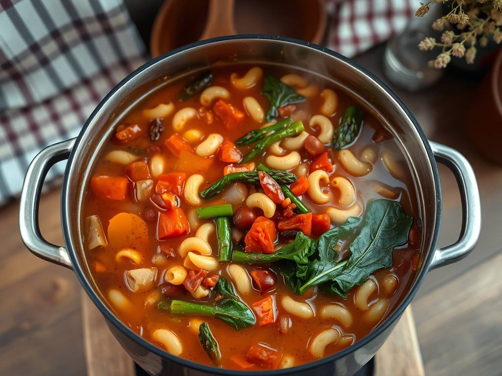 How to Make Minestrone Soup: Beans, Veg & Pasta, Italian Style How to Make Minestrone Soup: Beans, Veg & Pasta, Italian Style