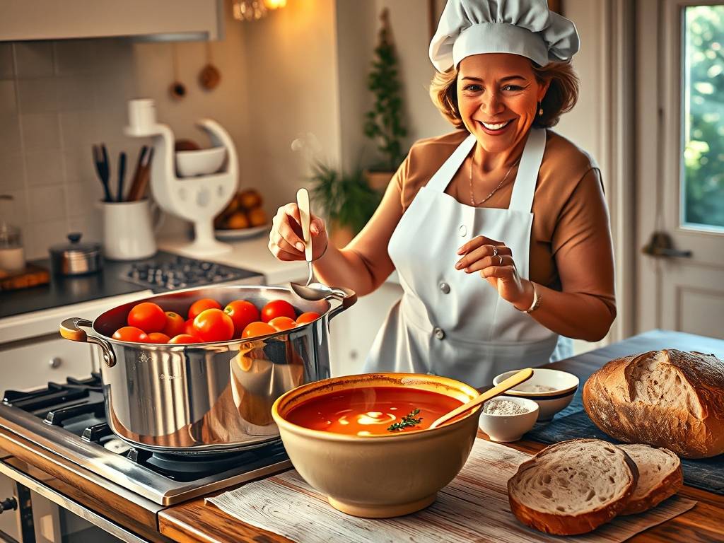 How to Make Tomato Soup: Simmer Tomatoes, Blend Until Smooth, Creamy(1)