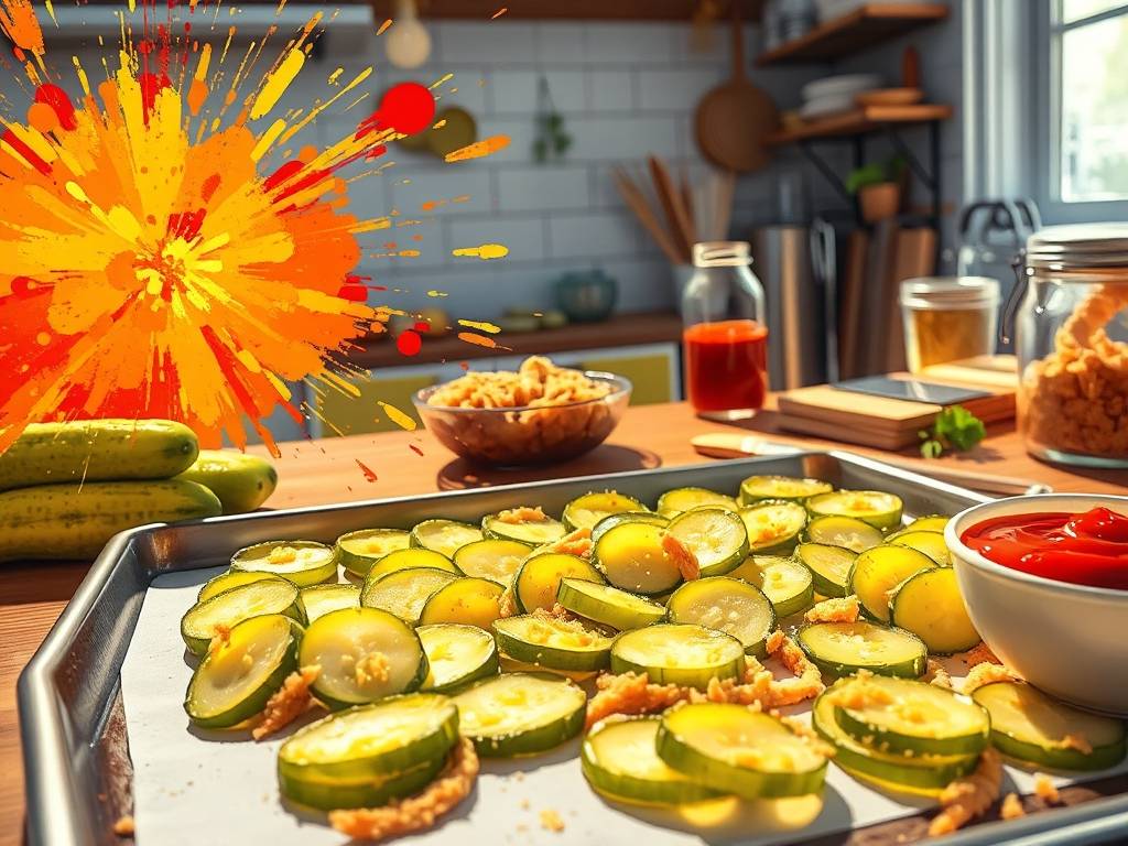 How to Make Fried Pickles: Pickle Slices, Breadcrumbs, Fry How to Make Fried Pickles: Pickle Slices, Breadcrumbs, Fry