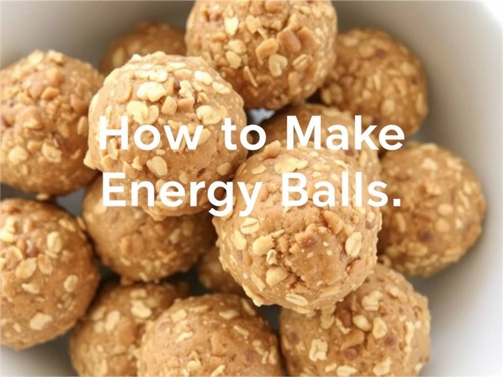 How to Make Energy Balls: Oats, Peanut Butter & Honey, No Bake How to Make Energy Balls: Oats, Peanut Butter & Honey, No Bake