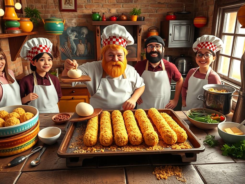 How to Make Mozzarella Sticks: String Cheese, Breadcrumbs, Bake