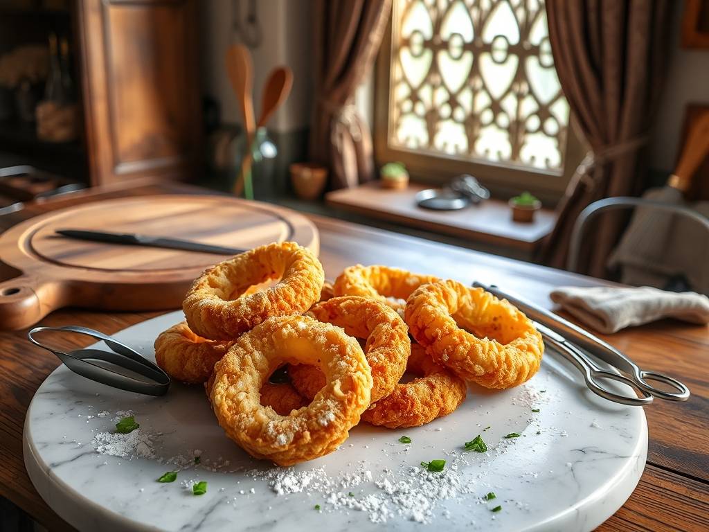 How to Make Fried Onion Rings: Onion Rings, Flour & Breadcrumbs, Fry How to Make Fried Onion Rings: Onion Rings, Flour & Breadcrumbs, Fry