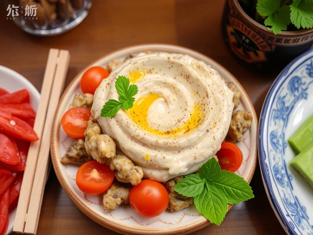 How to Make Hummus: Chickpeas & Tahini, Blend Until Smooth How to Make Hummus: Chickpeas & Tahini, Blend Until Smooth