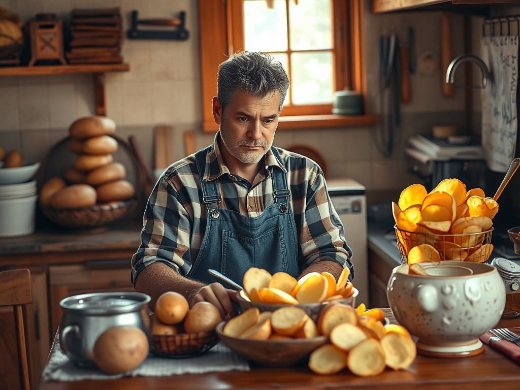 How to Make Potato Chips: Thin-Slice Potato, Bake Until Crispy(1)