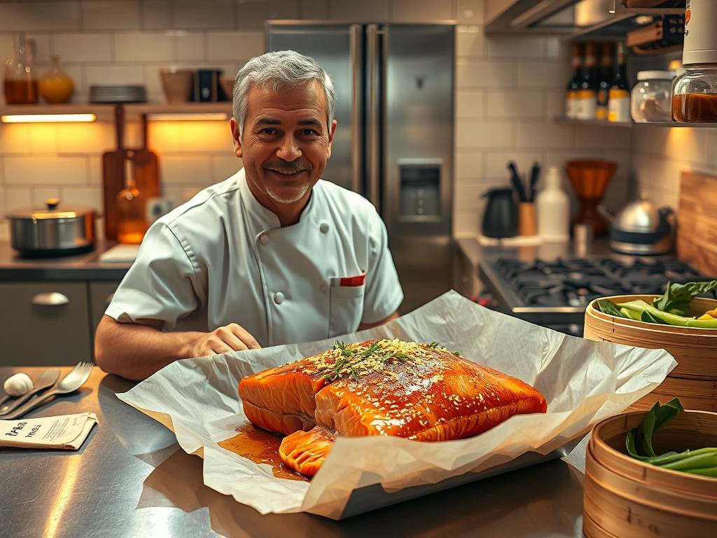 How to Bake Salmon with Teriyaki and Sesame Sauce How to Bake Salmon with Teriyaki and Sesame Sauce