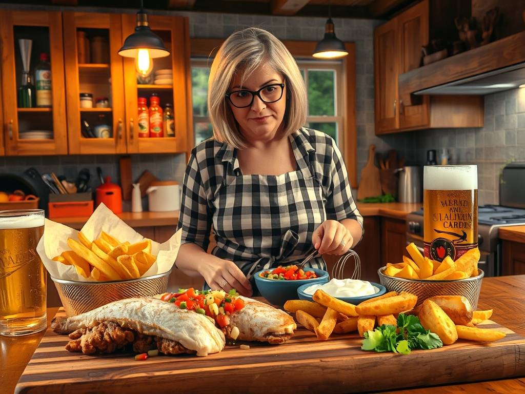 How to Make Fish and Chips with Beer Batter and Tartar How to Make Fish and Chips with Beer Batter and Tartar