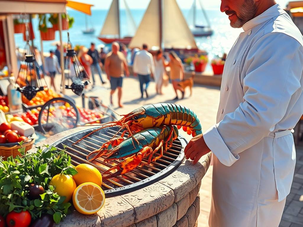 How to Grill Lobster with Lemon and Herb(1)