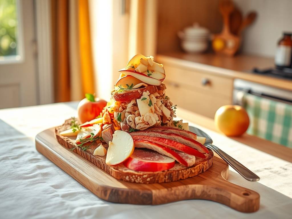 How to Make Tuna Salad with Apple and Mayo(1)