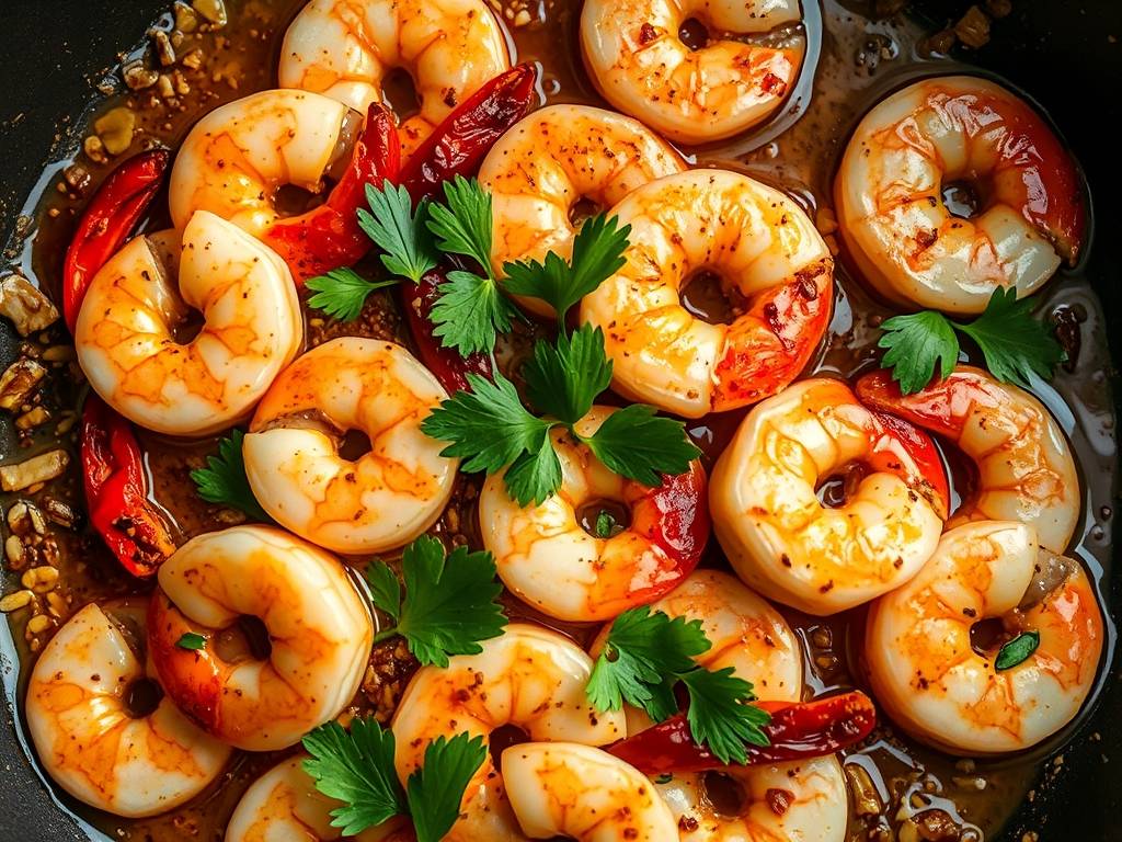 How to Cook Shrimp with Garlic and Chili Flakes Sauce How to Cook Shrimp with Garlic and Chili Flakes Sauce