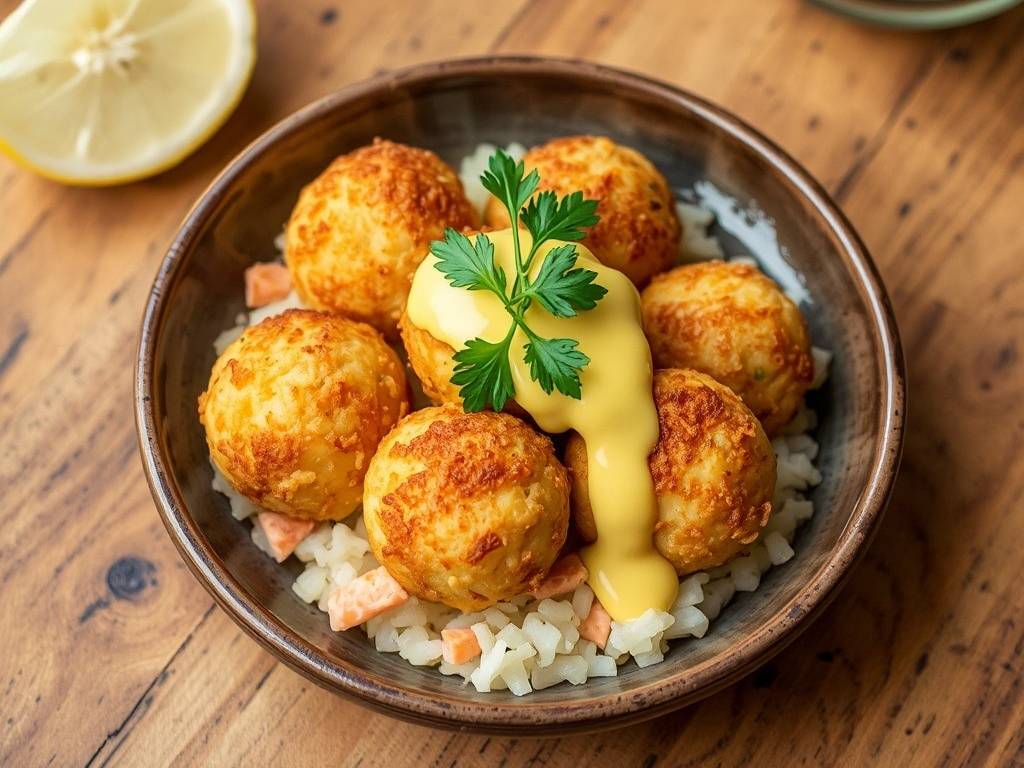 How to Make Salmon Croquettes with Potato and Onion(1)