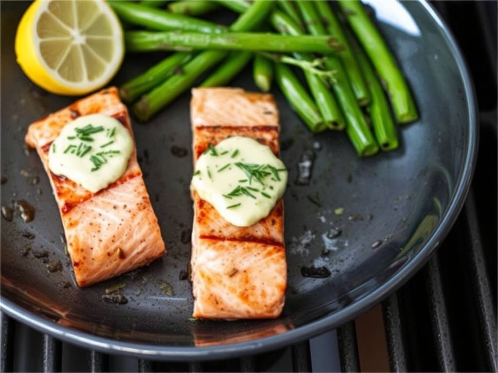 How to Grill Salmon with Dill and Lemon Butter