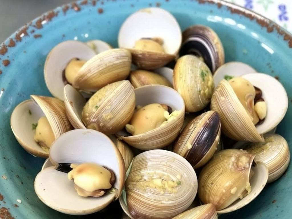 How to Cook Clams with Beer and Garlic Butter(1)