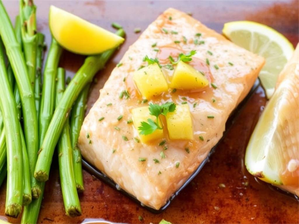 How to Bake Salmon with Pineapple and Ginger Sauce How to Bake Salmon with Pineapple and Ginger Sauce