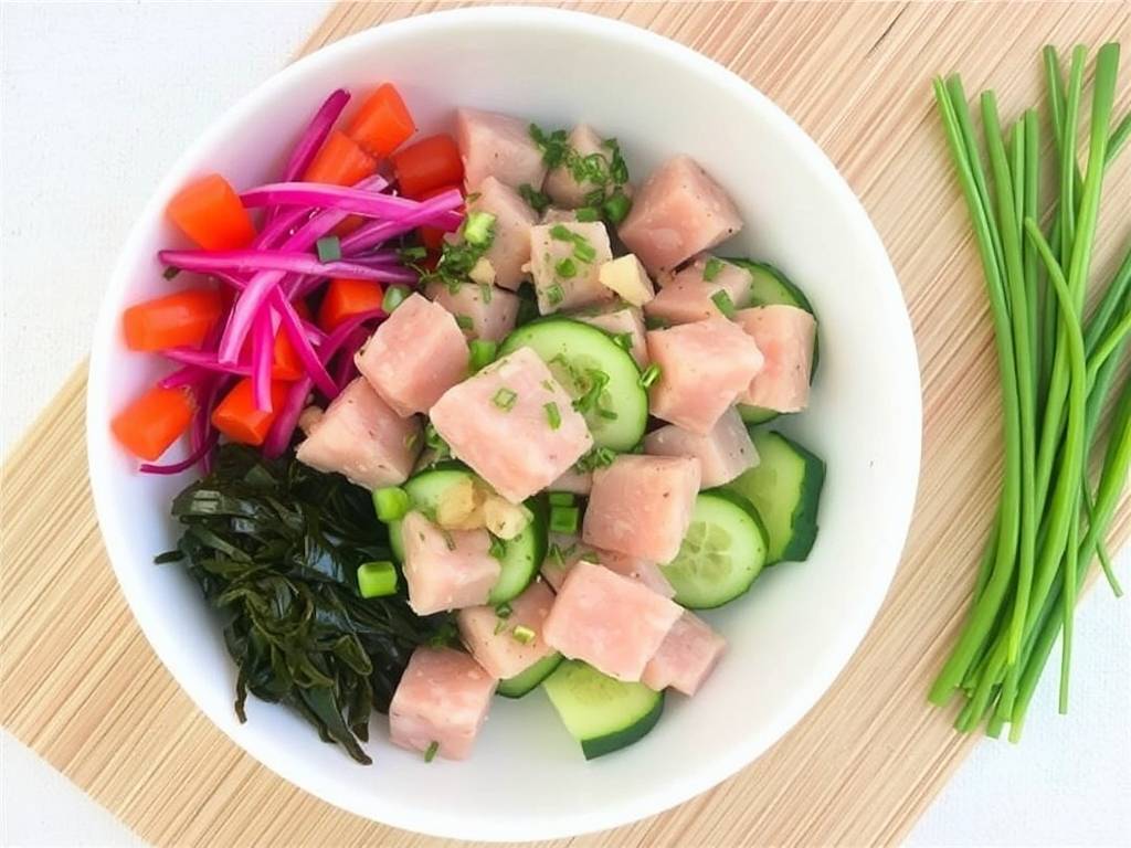 How to Make Tuna Poke with Cucumber and Seaweed How to Make Tuna Poke with Cucumber and Seaweed