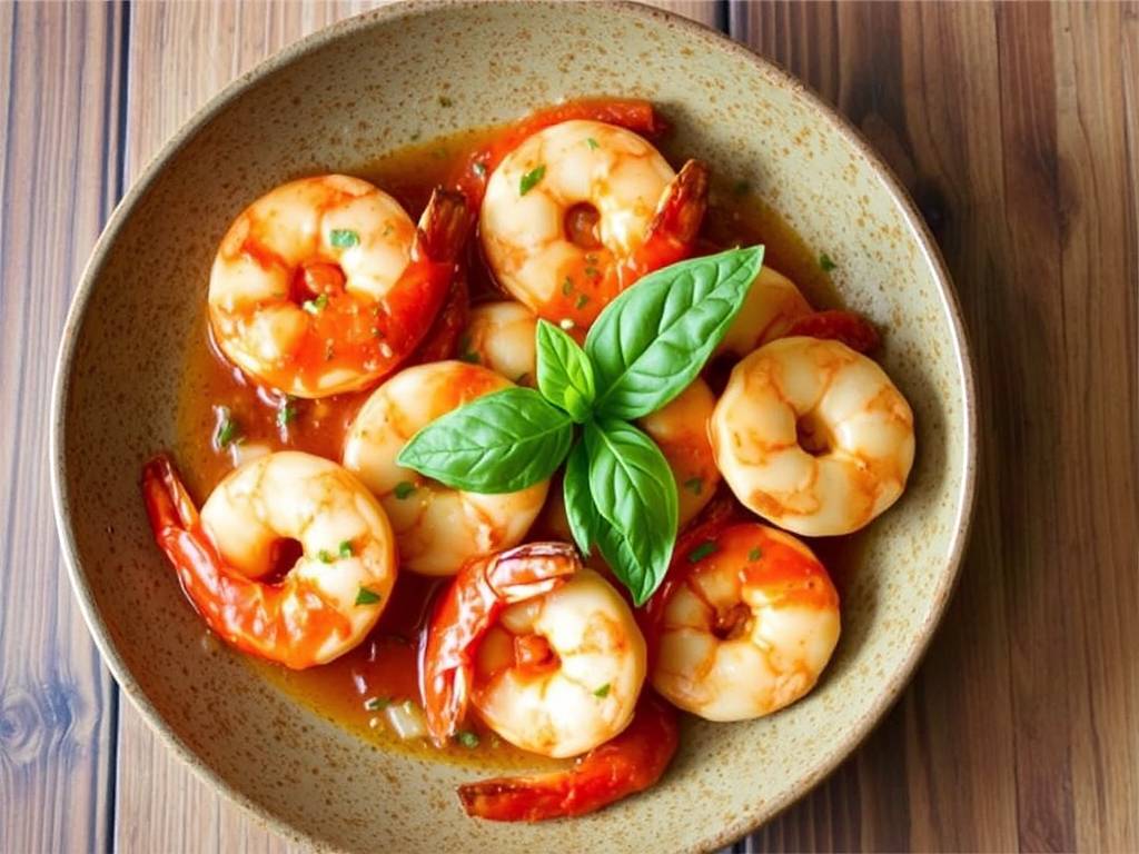 How to Cook Shrimp with Tomato and Basil Butter How to Cook Shrimp with Tomato and Basil Butter