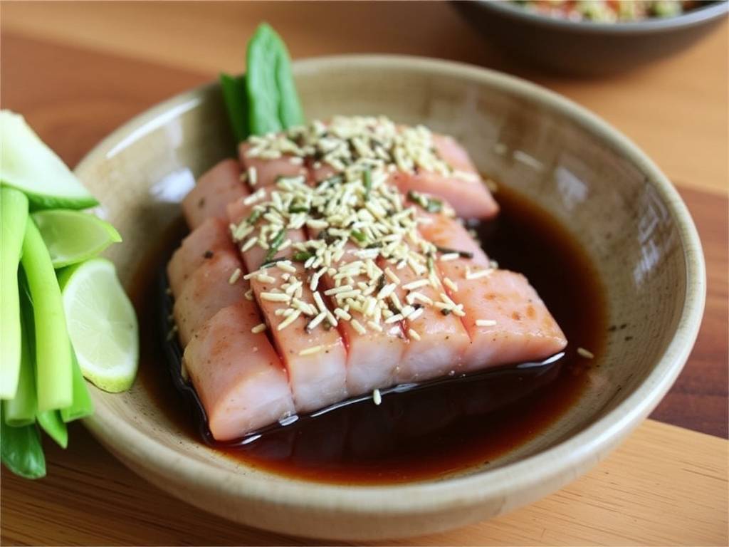 How to Grill Tuna with Sesame and Soy Sauce(1)