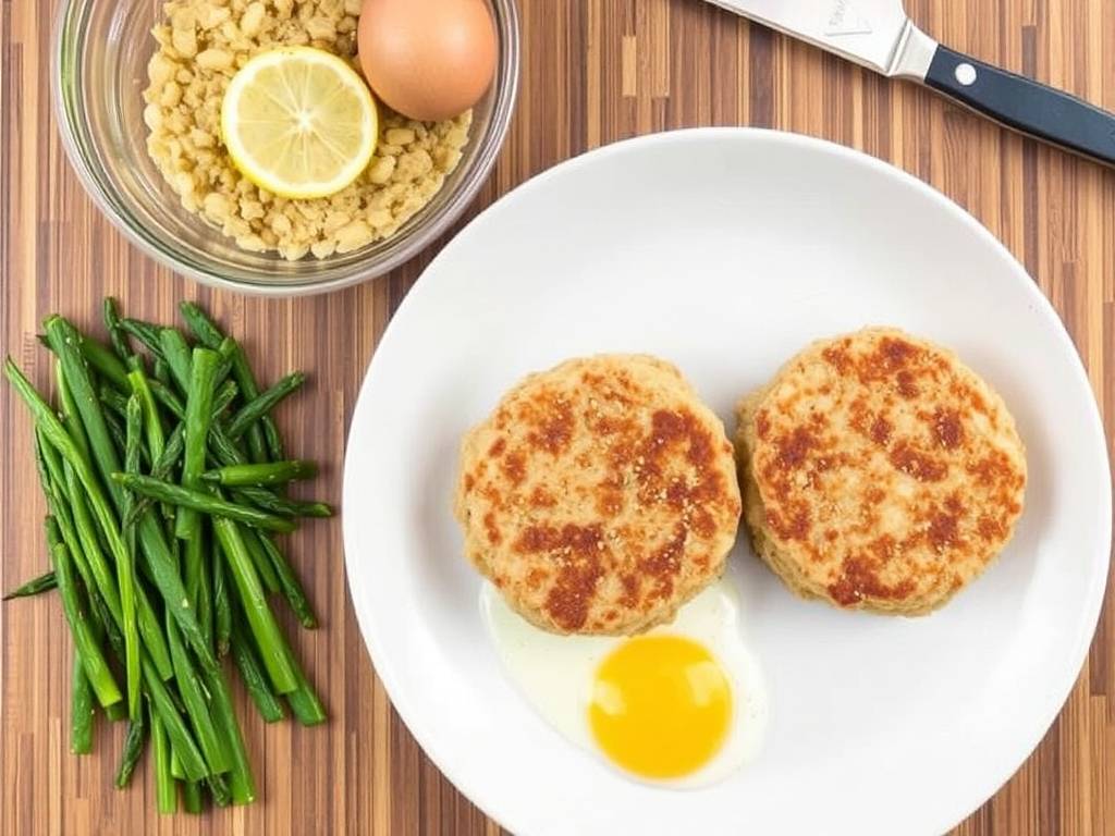How to Make Salmon Patties with Breadcrumbs and Egg(1)