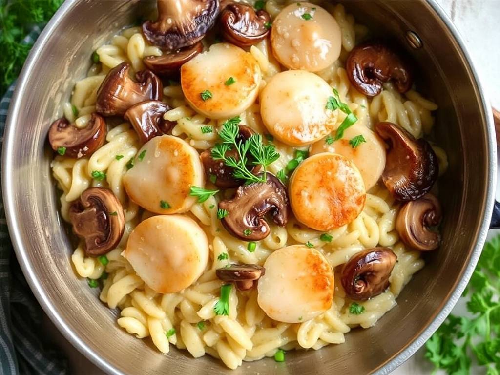 How to Make Seafood Risotto with Scallops and Mushrooms How to Make Seafood Risotto with Scallops and Mushrooms