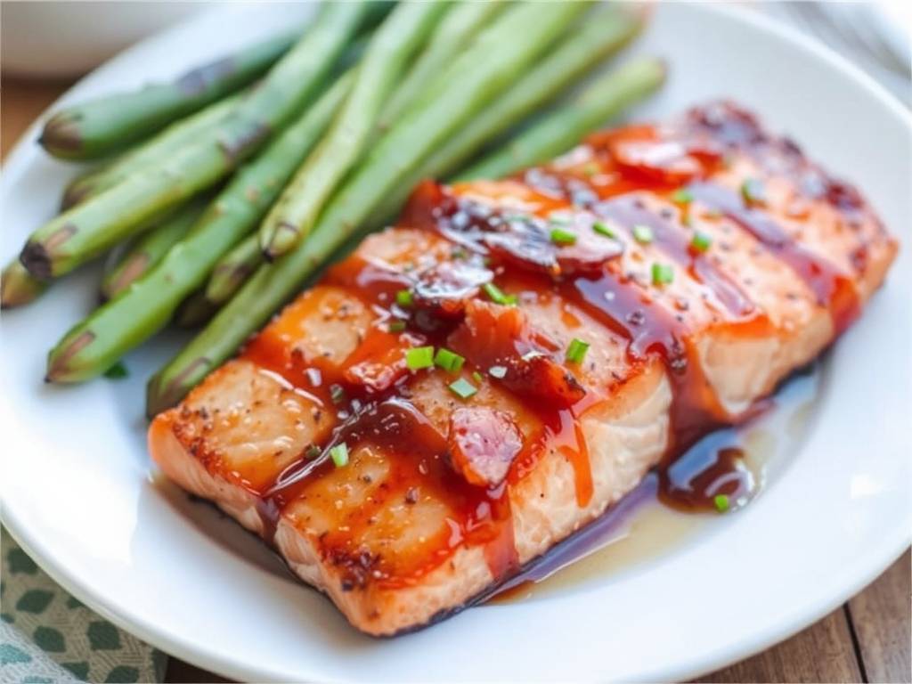 How to Grill Salmon with Maple Glaze and Bacon How to Grill Salmon with Maple Glaze and Bacon