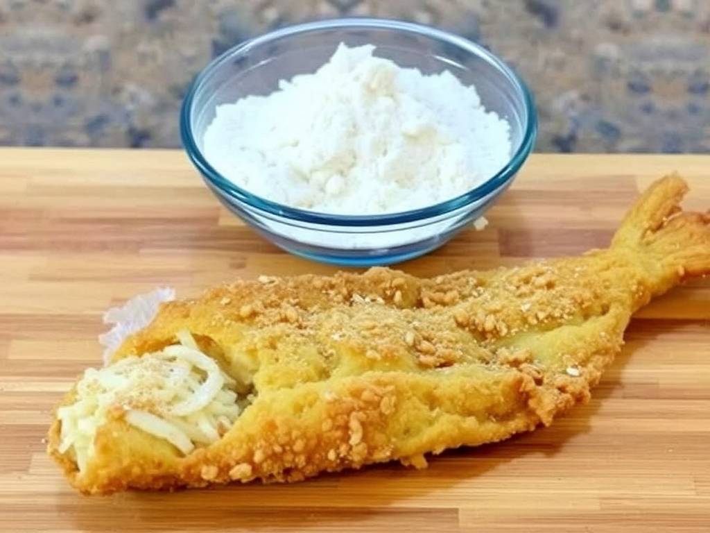 How to Make Fried Fish with Cornmeal and Flour