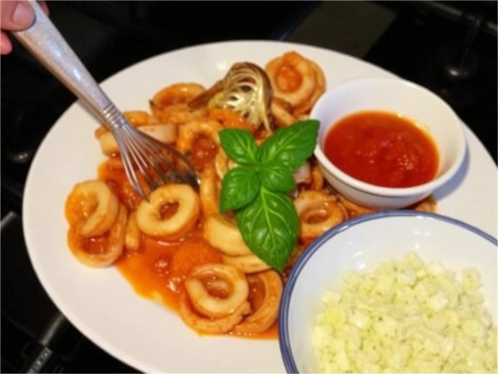 How to Cook Squid with Garlic and Tomato Sauce How to Cook Squid with Garlic and Tomato Sauce