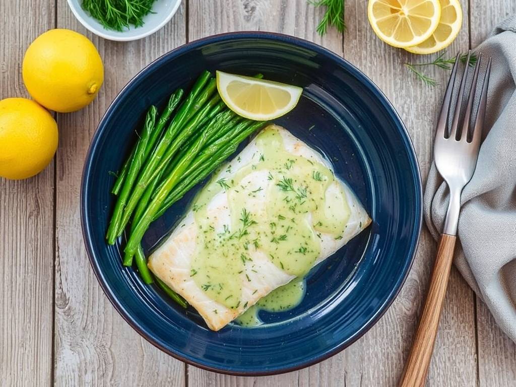 How to Bake Cod with Lemon and Dill Sauce(1)