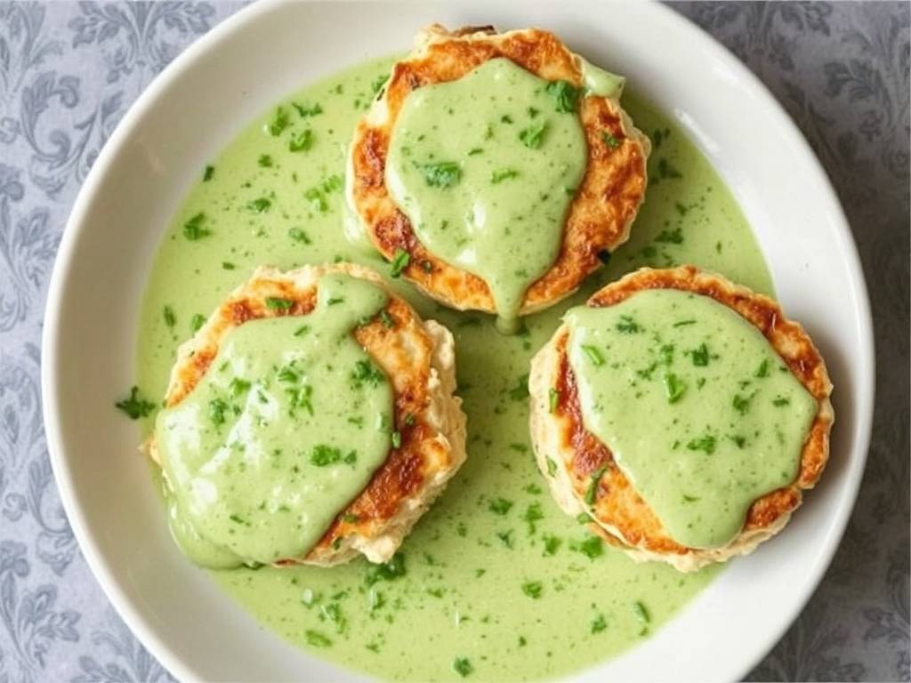 How to Cook Crab Cakes with Cilantro and Lime Sauce(1)