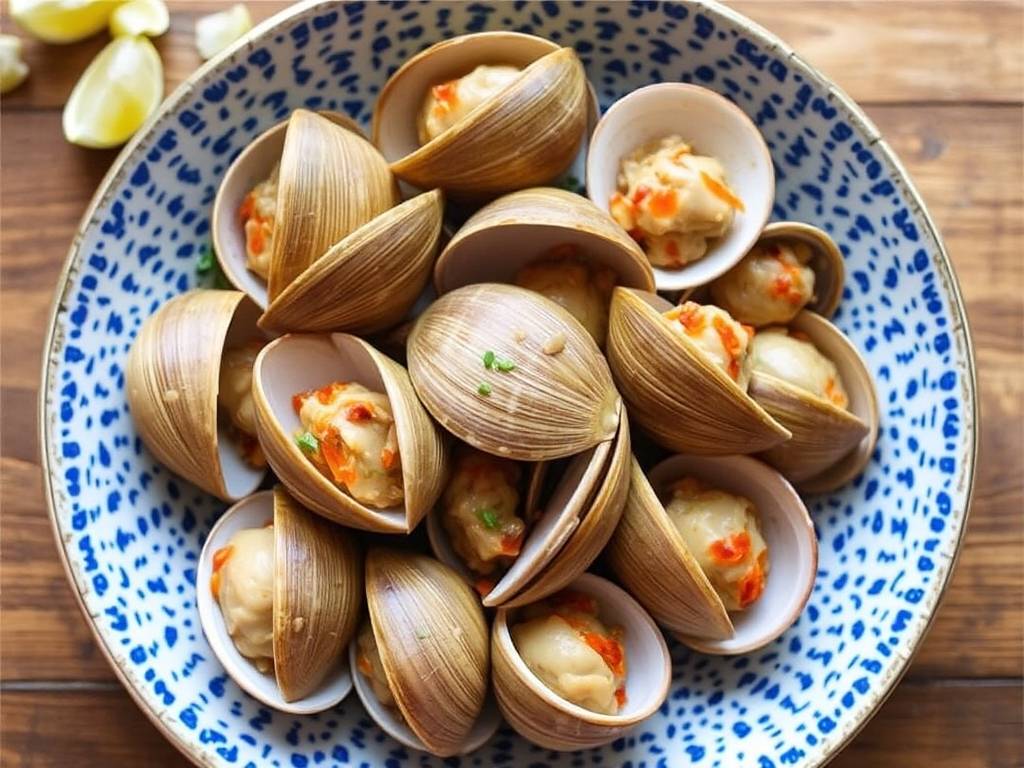 How to Cook Clams with Garlic and Chili Butter(1)
