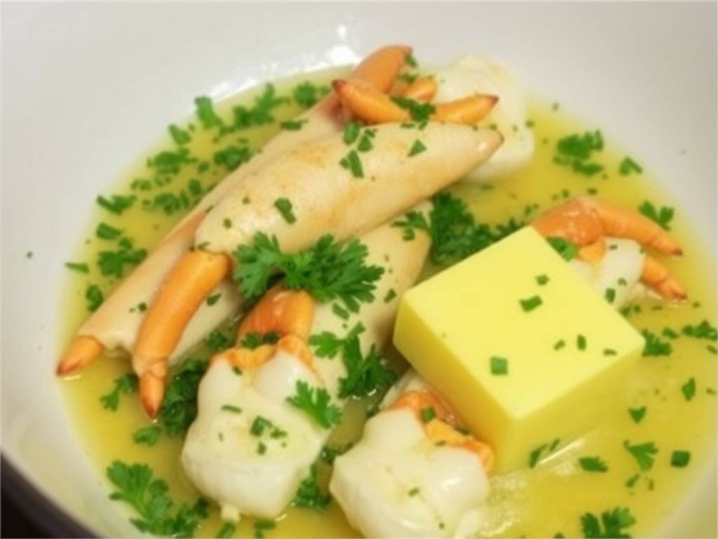 How to Cook Crab Legs with Butter and Parsley(1)