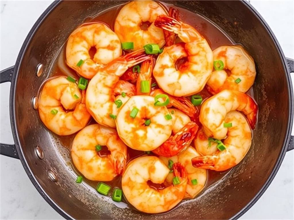 How to Cook Shrimp with Garlic and Chili Sauce(1)