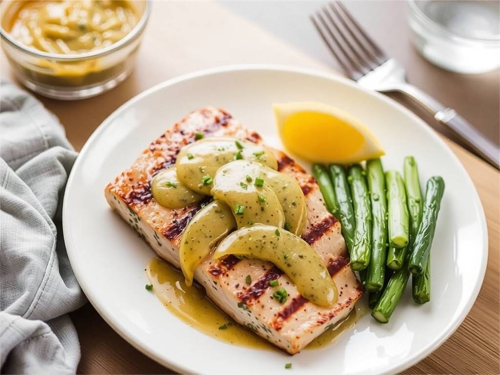 How to Grill Tuna with Herb Butter Sauce(1)