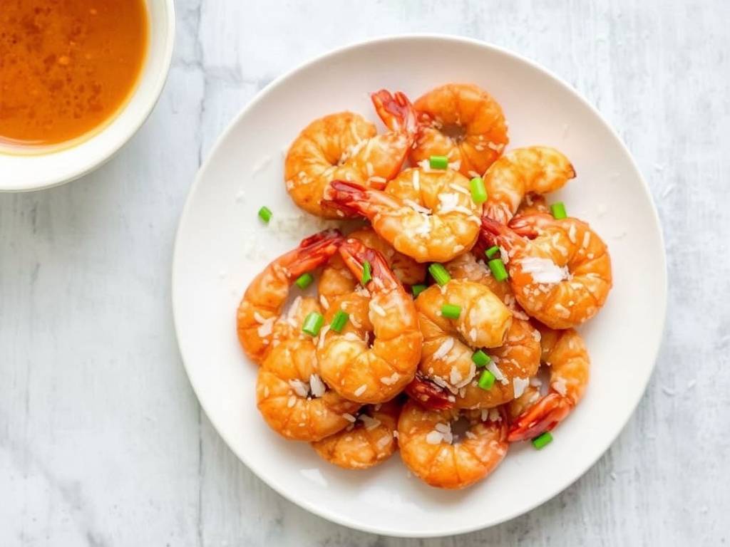 How to Make Fried Shrimp with Coconut Flakes(1)