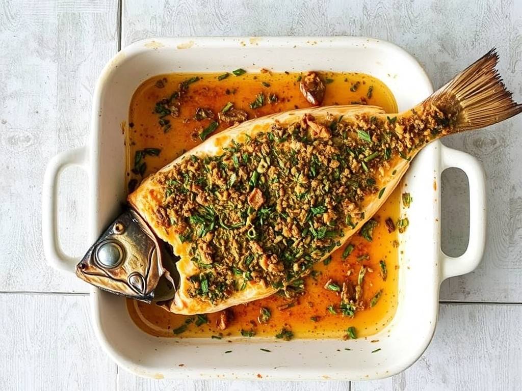 How to Bake Fish with Herb and Butter Crust How to Bake Fish with Herb and Butter Crust