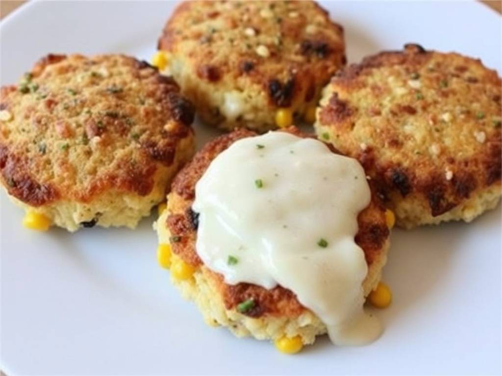 How to Make Crab Cakes with Corn and Onion(1)