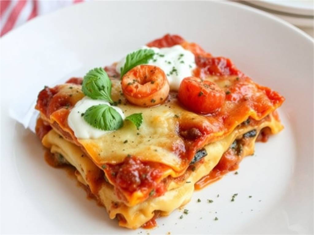 How to Bake Seafood Lasagna with Ricotta(1)