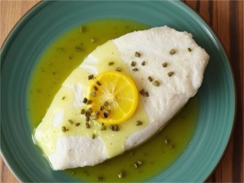How to Cook Cod with Lemon and Olive Oil Sauce(1)