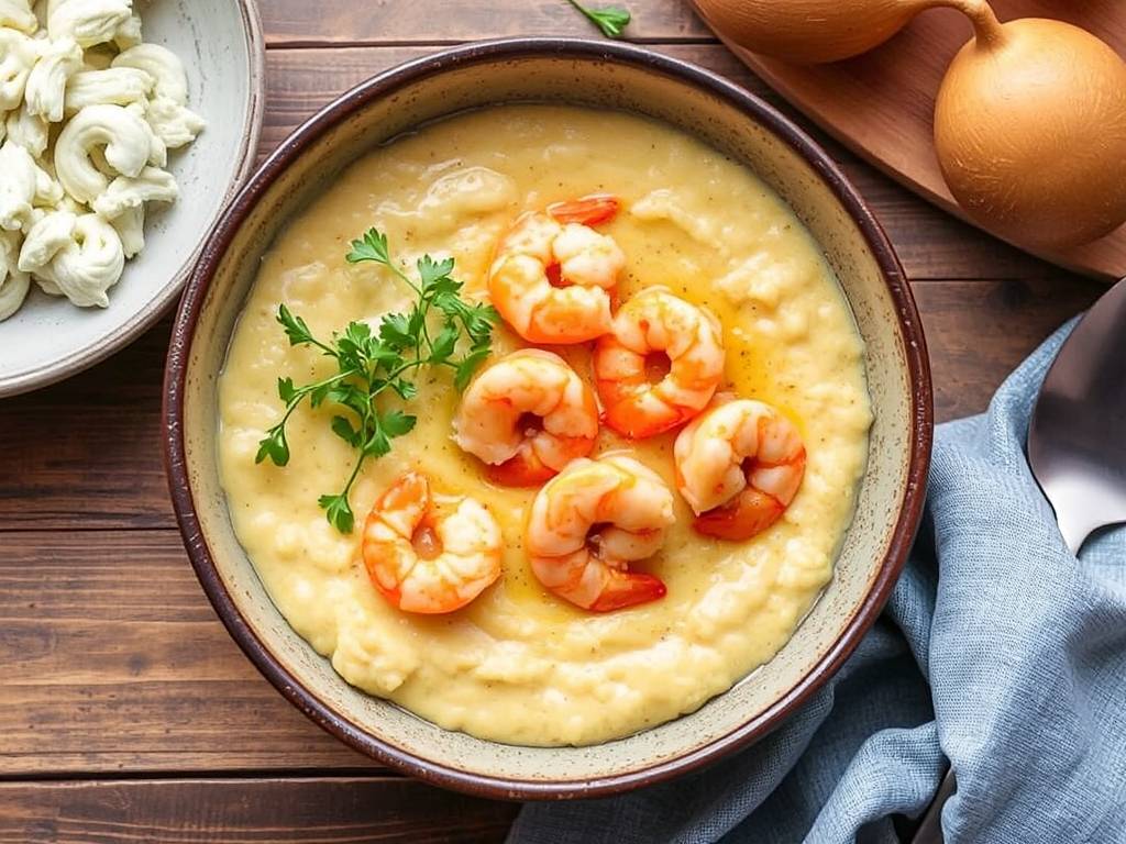 How to Make Shrimp and Grits with Cheese How to Make Shrimp and Grits with Cheese