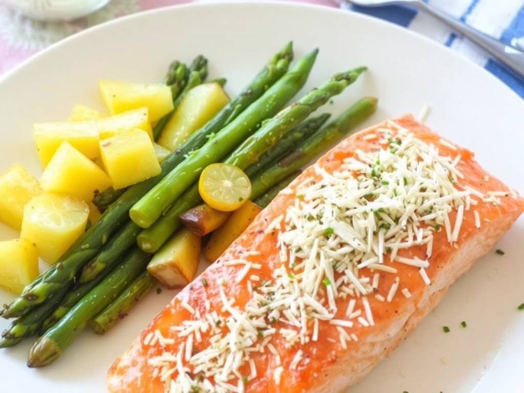 How to Bake Salmon with Pineapple and Coconut(1)
