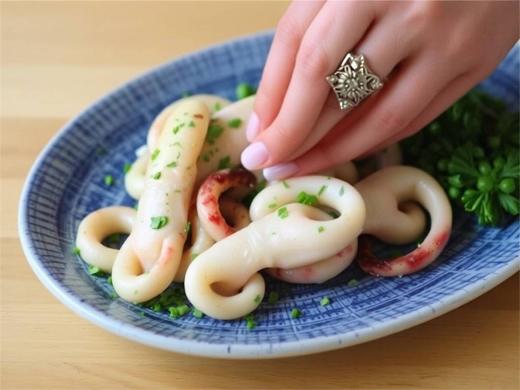 How to Cook Squid with Garlic and Parsley Butter(1)