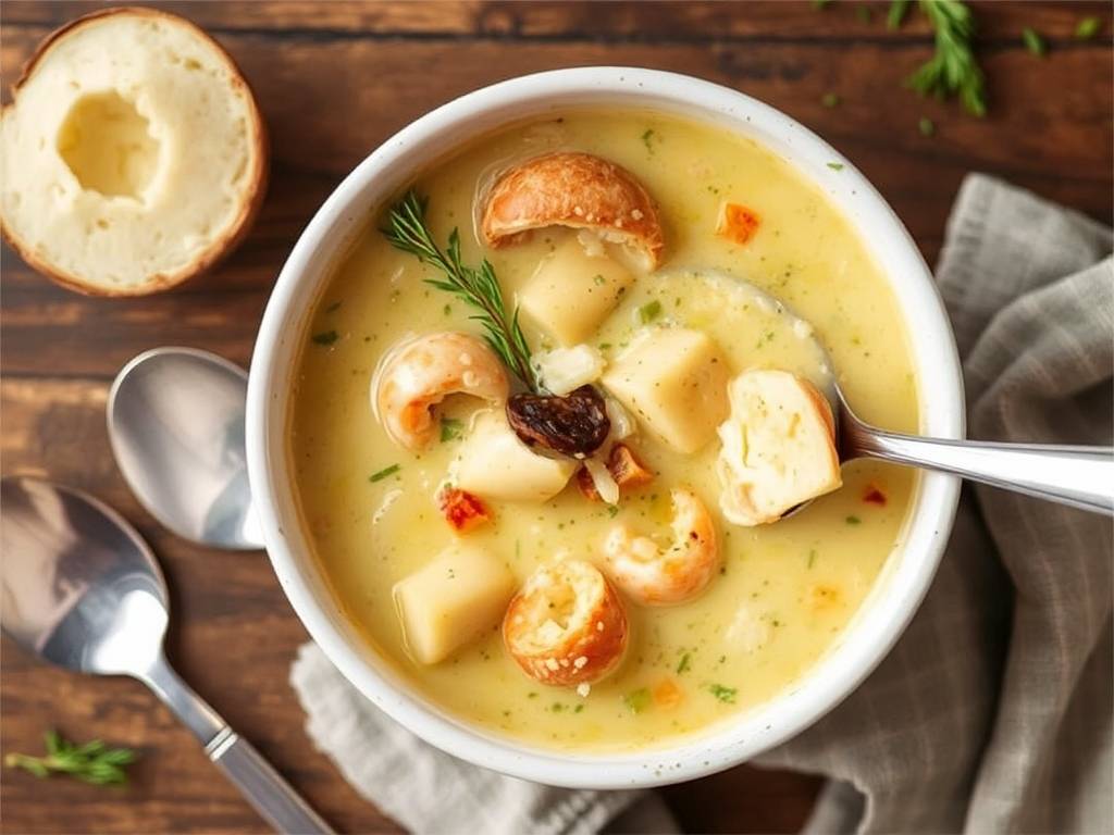 How to Make Seafood Chowder with Potatoes(1)