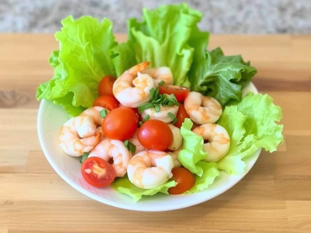 How to Make Shrimp Salad with Lettuce and Tomato How to Make Shrimp Salad with Lettuce and Tomato