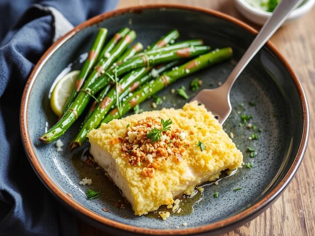 How to Cook Cod with Parmesan and Breadcrumb Crust