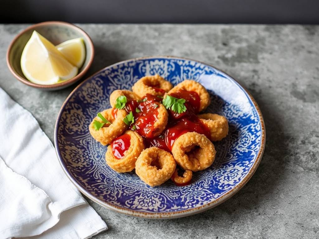 How to Make Crispy Fried Calamari with Marinara(1)
