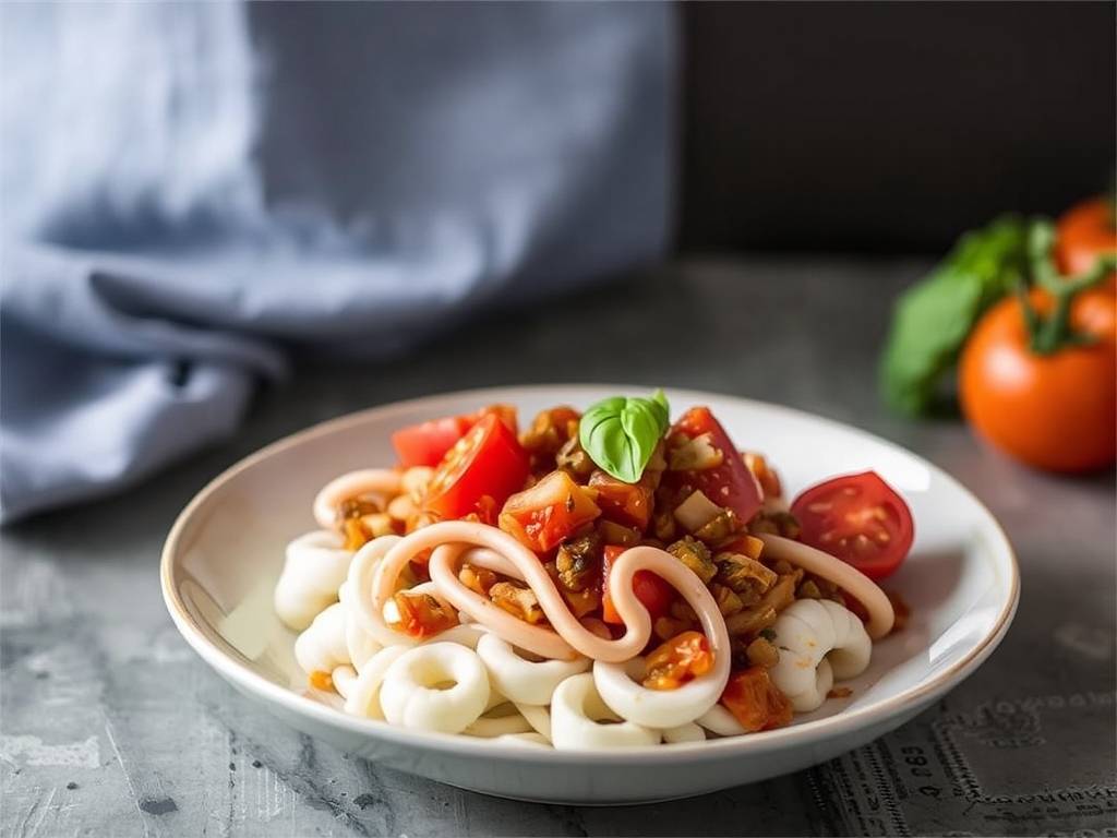 How to Cook Squid with Tomato and Basil How to Cook Squid with Tomato and Basil
